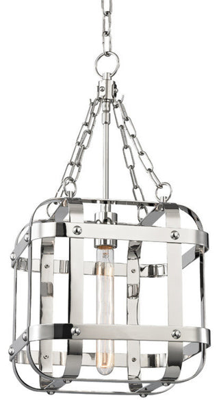 Colchester, 1 Light, Pendant, Polished Nickel Finish