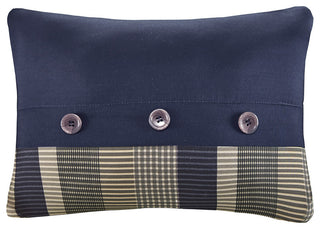 Intelligent Design Robbie Plaid Comforter Set With Bed Sheets, Navy Multi