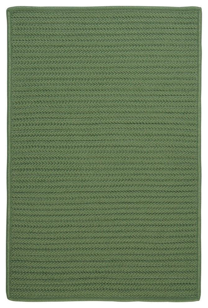 Colonial Mills Rug Simply Home Solid Moss Green Rectangle
