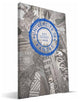 KS Jayhawks Scrapbook Canvas Print, 16"x24"