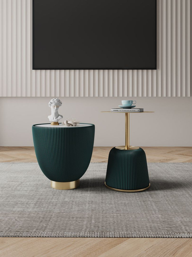 Manhattan Comfort 2-Piece Anderson End Table 1.0 and End Table 2.0