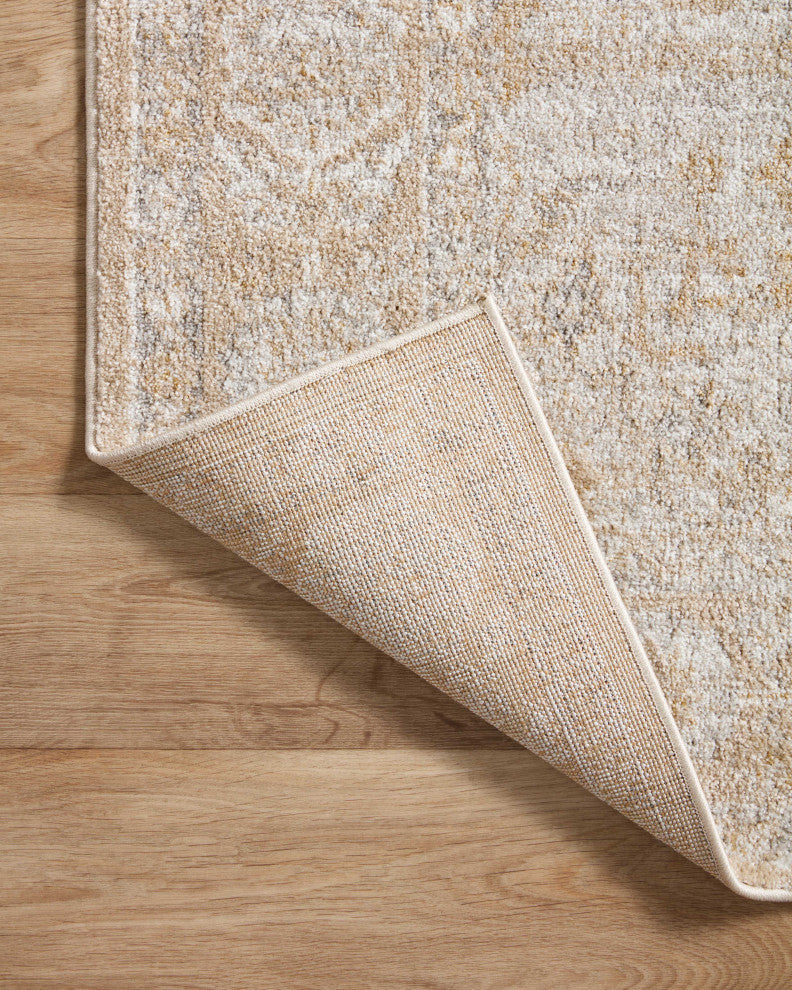 Loloi II Odette Beige / Silver 18" x 18" Sample Rug