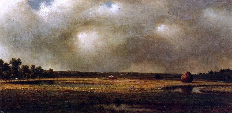 Martin Johnson Heade Storm over the Marshes Wall Decal
