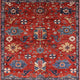 Ahgly Company Indoor Square Mid-Century Modern Area Rugs, 7' Square
