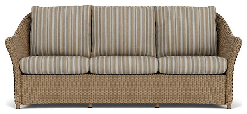 Lloyd Flanders Weekend Retreat Sofa, Fawn, Purveyor Pewter