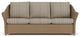 Lloyd Flanders Weekend Retreat Sofa, Fawn, Purveyor Pewter