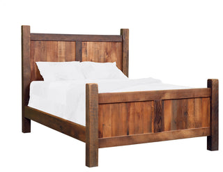 Reclaimed Solid Barnwood Bed, King