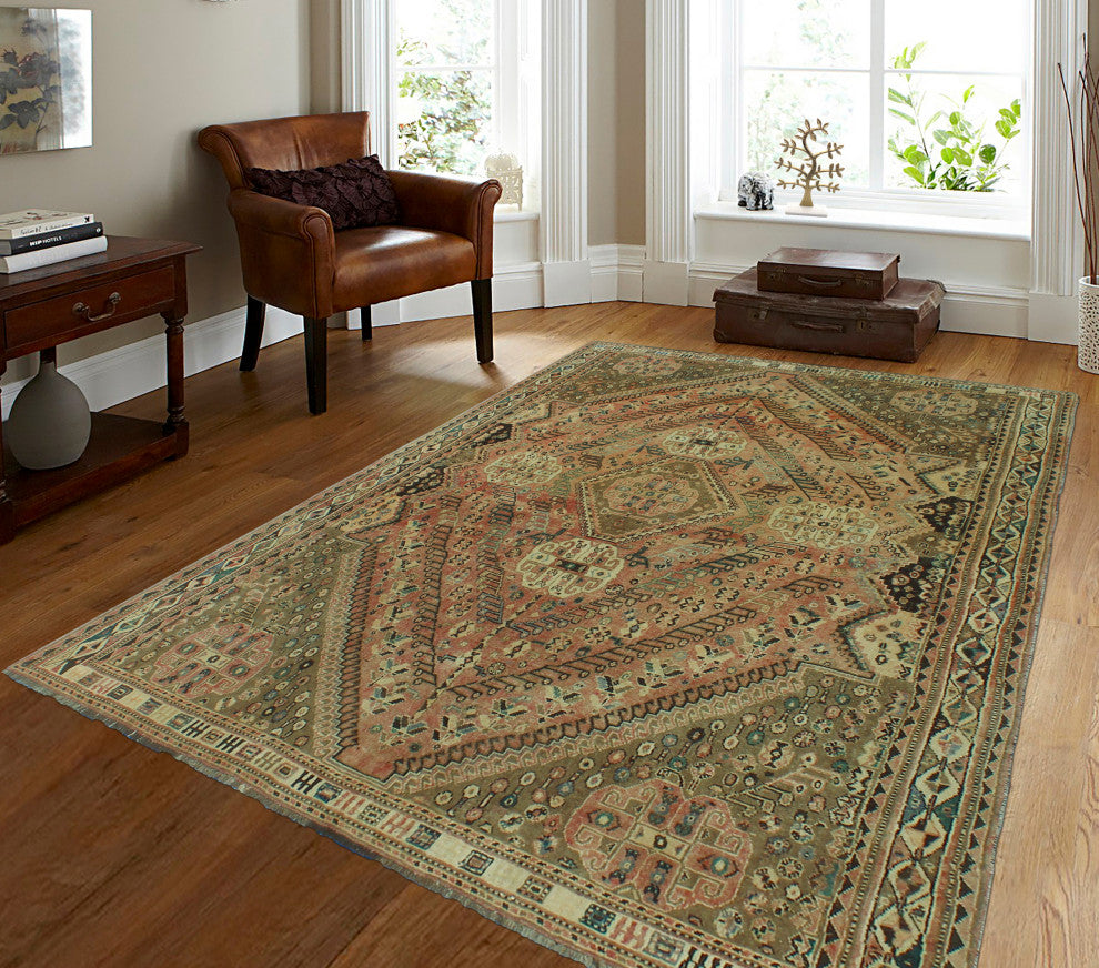 Semi-Antique Zandra Rust Rug