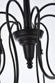 Flynn 9-Light Pendant, Black