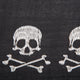 Skulls Embroidered Placemat, Set Of 4