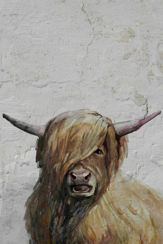 "Supercool II" Painting Print on Wrapped Canvas, 12"x18"