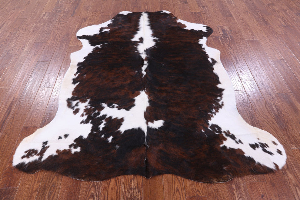 6' 9" X 6' 1" Natural Cowhide Rug C2422