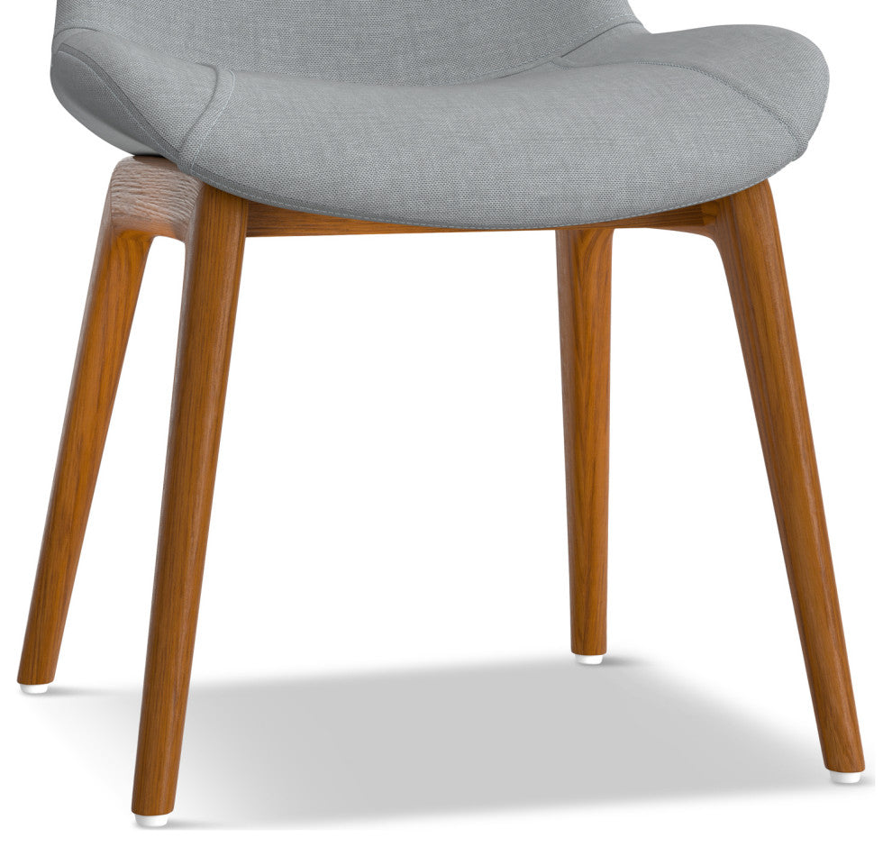 Loretta Dining Chair (Set of 2) in Light Grey