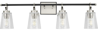 Cassell Collection Bath and Vanity Light, Brushed Nickel