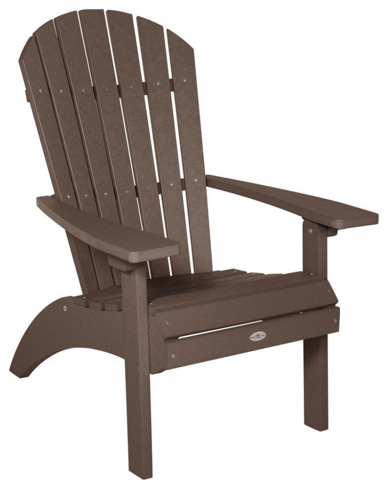 Waterfall Comfort Height Adirondack Chair, Mangrove Brown
