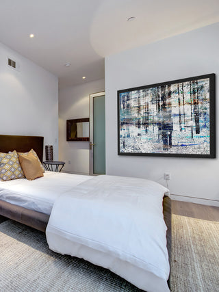 Parvez Taj "Deserted Forest" Framed Painting Print, 30"x20"