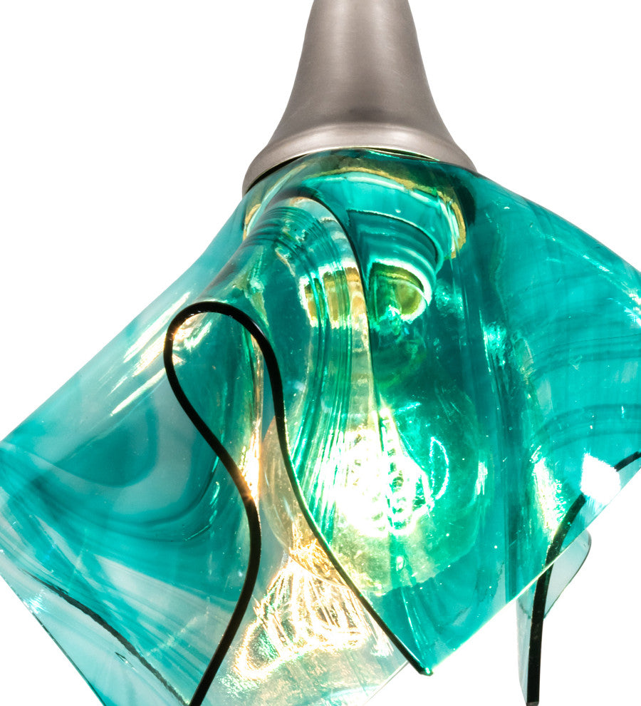 9 Wide Mente Swirl Handkerchief Mini Pendant