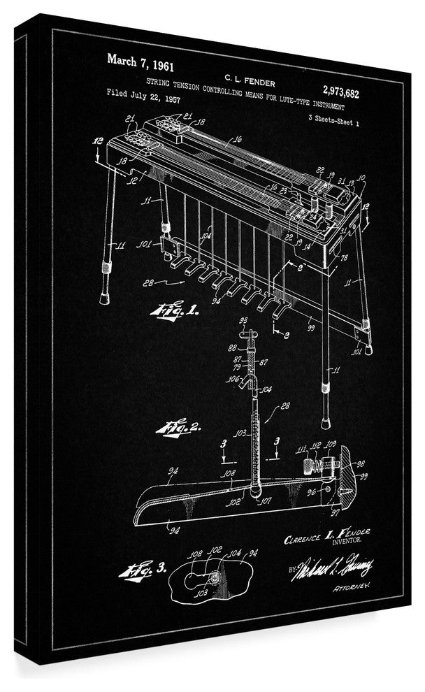 "Mechanics 19" by Cole Borders, Canvas Art, 24"x18"