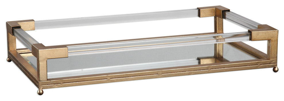 Uttermost Balkan Mirrored Tray