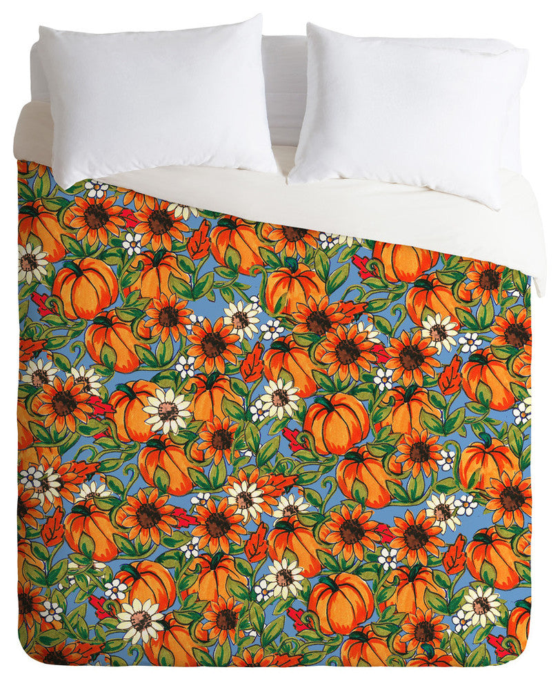 Aimee St Hill Pumpkin Harvest Duvet Cover, 88"x68"