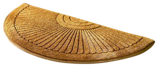 Sunburst Coir Doormat, Beige