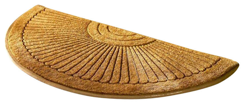 Sunburst Coir Doormat, Beige