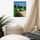 Hay Whatcha Doin in the Field Rural Unframed Wall Art Print, 16" X 20"
