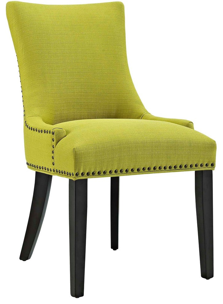 Modern Wheatgrass Marquis Fabric Dining Chair