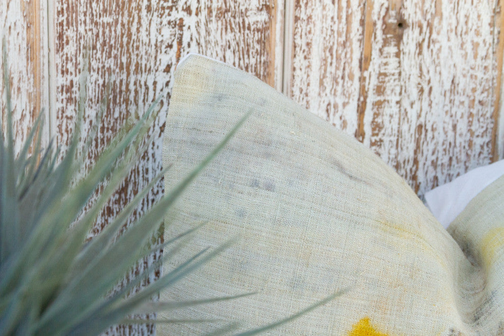 Xhiva Tie Dyed Organic Silk Pillow