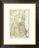 "New Hampshire, 1796" Framed Digital Print by Daniel Friedrich Sotzmann, 21x26"