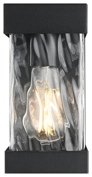 Home Living 9" Outdoor Wall Sconce, Black