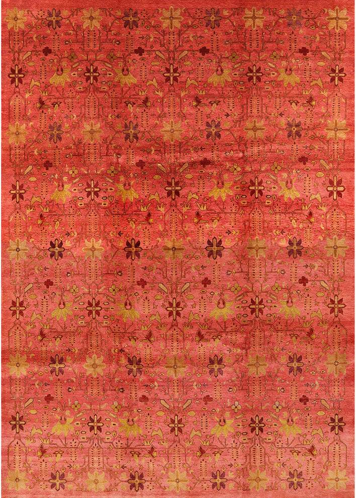 Ahgly Company Indoor Rectangle Mid-Century Modern Area Rugs, 7' x 9'