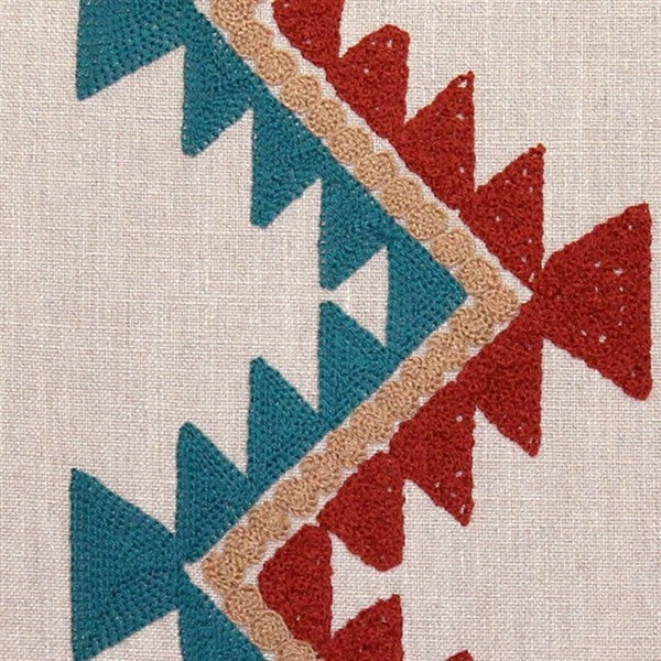 Pillow Decor, Tulum Coast Embroidered Throw Pillow 20x20