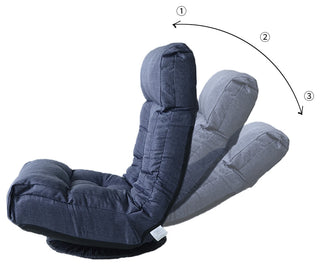 Japanese Tatami Reclining Lazy Sofa, Jeans