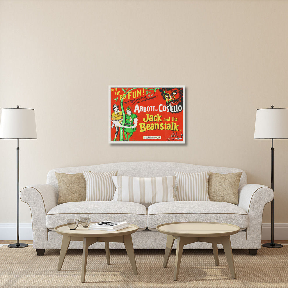 Abbott and Costello, Jack And The Beanstalk, 01, 40x30