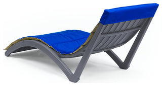 Chaise Pad for 087 Slim Chaise Pacific Blue
