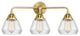 Innovations 288-3W-SG-G172-LED Fulton 3 Light Vanity Light, Satin Gold