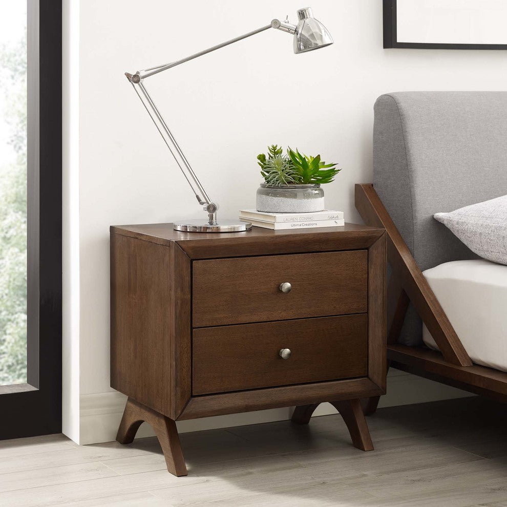 Providence Nightstand or End Table, Cappuccino