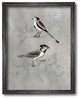"Silvered Aviary IV" Gallery Collection Framed Canvas Wall Art, 16"x20"