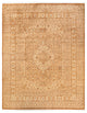 Pawar One-of-a-Kind Hand-Knotted Area Rug Yellow, 8'1"x10'4"