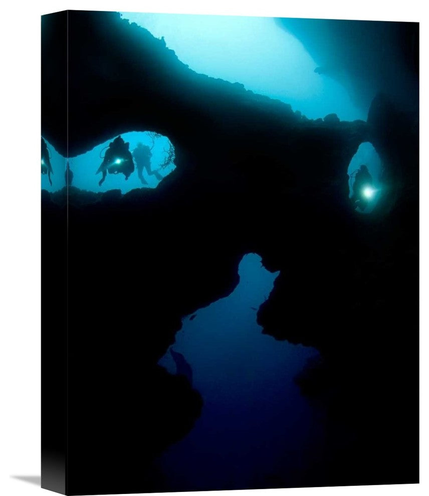 "Cathedral At Pescador Island" Stretched Canvas Giclee by Henry Jager, 12"x16"