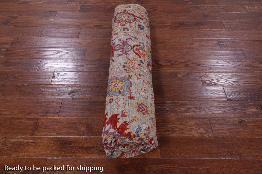 8' 0" X 9' 9" Persian Fine Serapi Handmade Wool Rug - Q12435