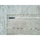 Gray Modern Design Hand Spun Undyed Natural Wool Hand Knotted Rug 2'7"x22'