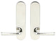 Cologne Lever, Tubular Passage, Polished Stainless Steel, 2-3/8" Backset