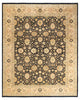 Mogul, One-of-a-Kind Hand-Knotted Area Rug Black, 8' 2" x 10' 6"