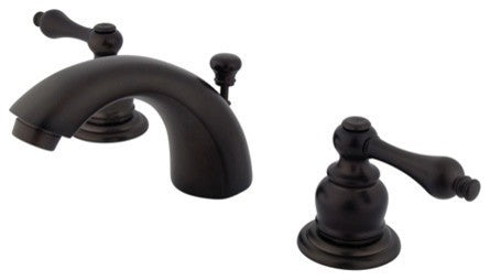 Kingston Brass Mini-Widespread Bathroom Faucet, Oil Rubbed Bronze