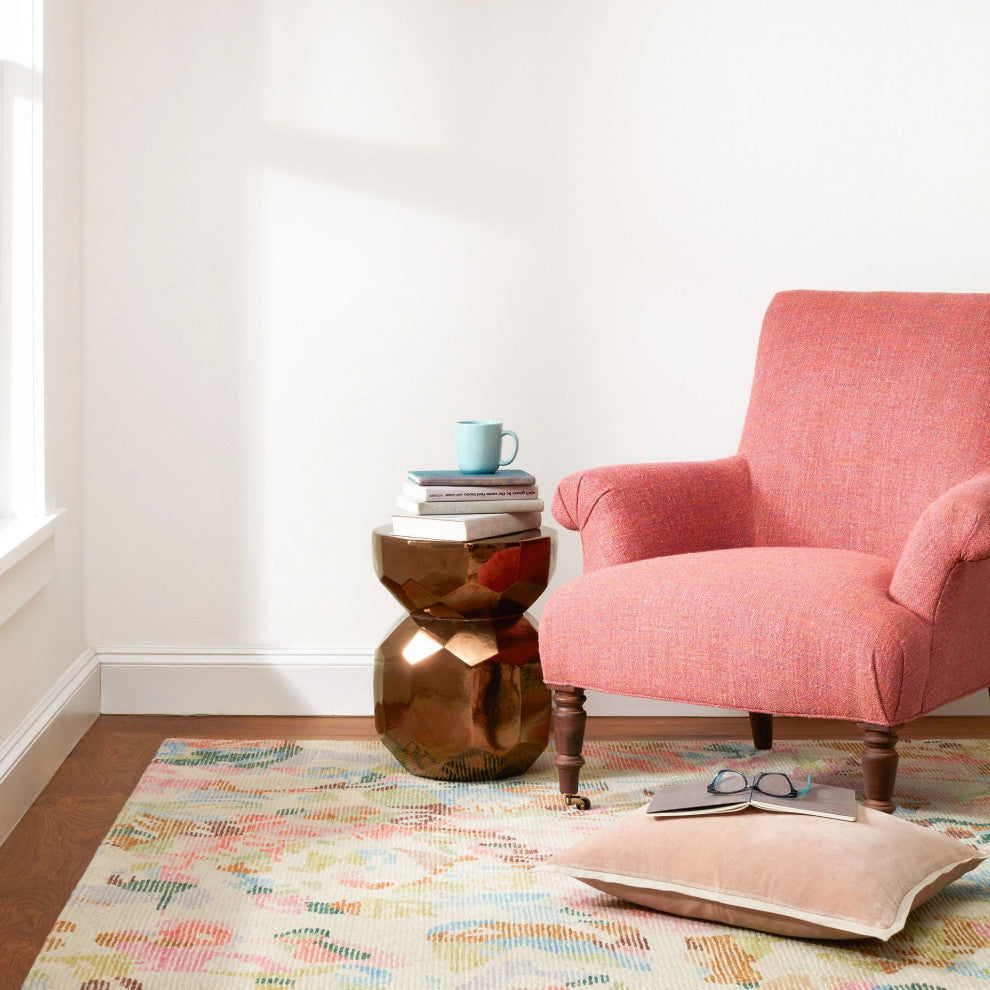 Dash & Albert Bloom Multi Hand Tufted Wool Rug, Multi, 9' x 12'