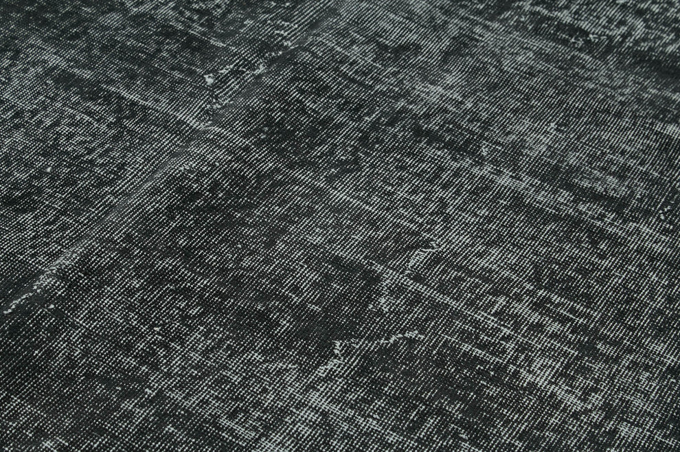 Rug N Carpet - Handwoven Turkish 6' 9'' x 9' 10'' Distressed Overdyed Rug