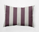 14x20" Graduated Stripe Nautical Decorative Indoor Pillow, Dusty Purple