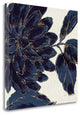 "Indigo Garden I" By Daphne Brissonnet, Giclee Print on Gallery Wrap Canvas